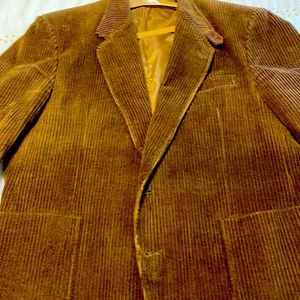 Man corduroy jacket, patch sleeves